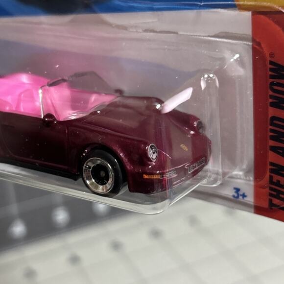 2025 Hot Wheels ~ Porsche 911 Turbo Cabriolet #239 ~ Then and Now 10/10 ~ NEW - Picture 3 of 9